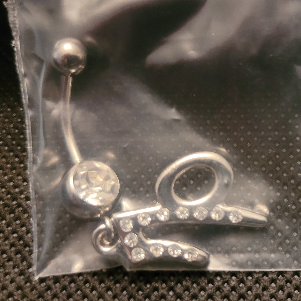 Capricorn belly ring